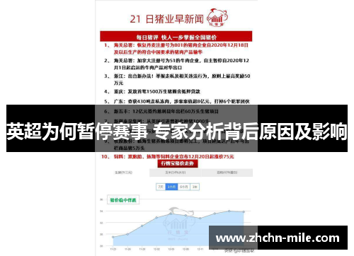 英超为何暂停赛事 专家分析背后原因及影响 英超为何暂停赛事 专家分析背后原因及影响